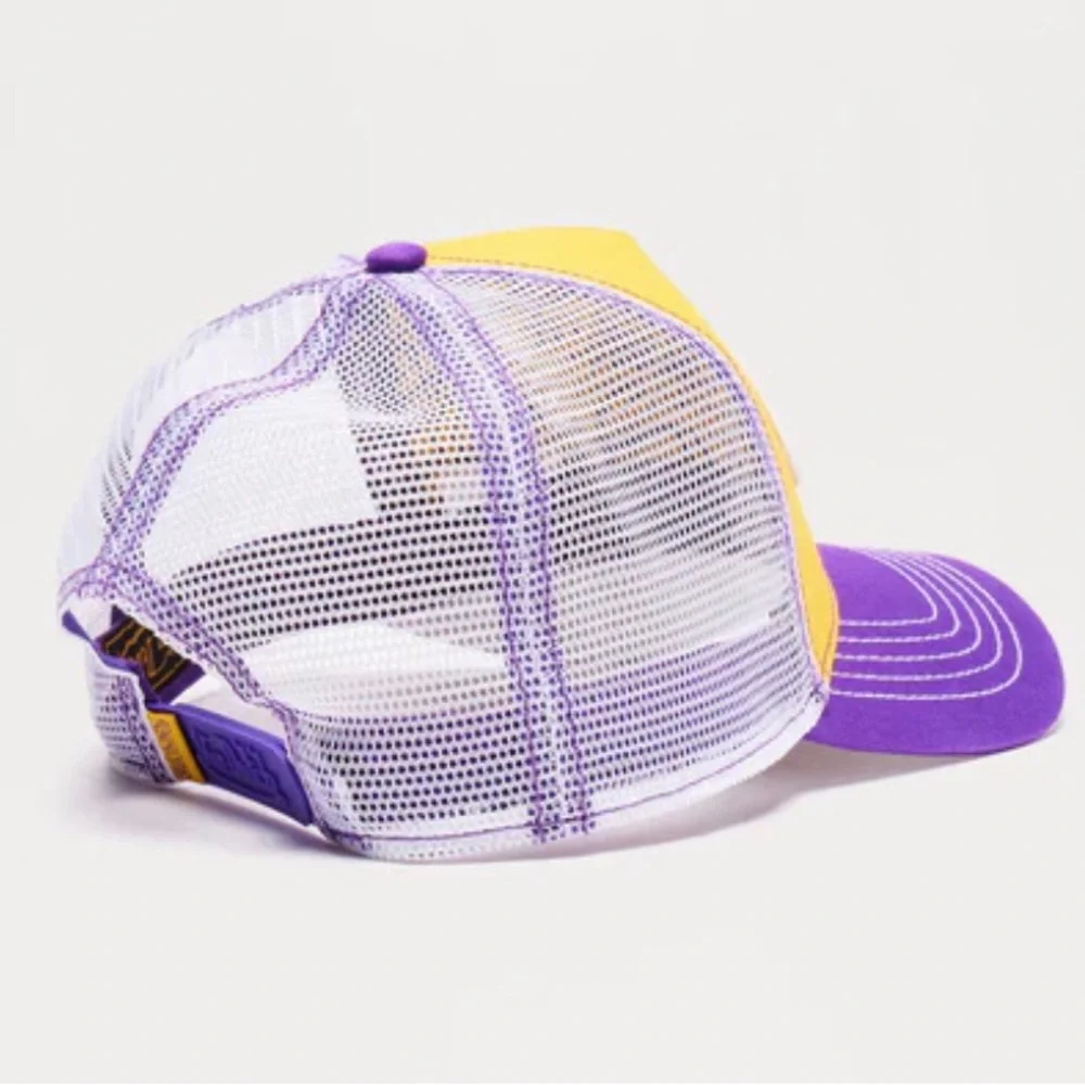 ? NEW Von Dutch‎ Yellow & Purple Trucker Hat – Iconic Y2K  display picture 3